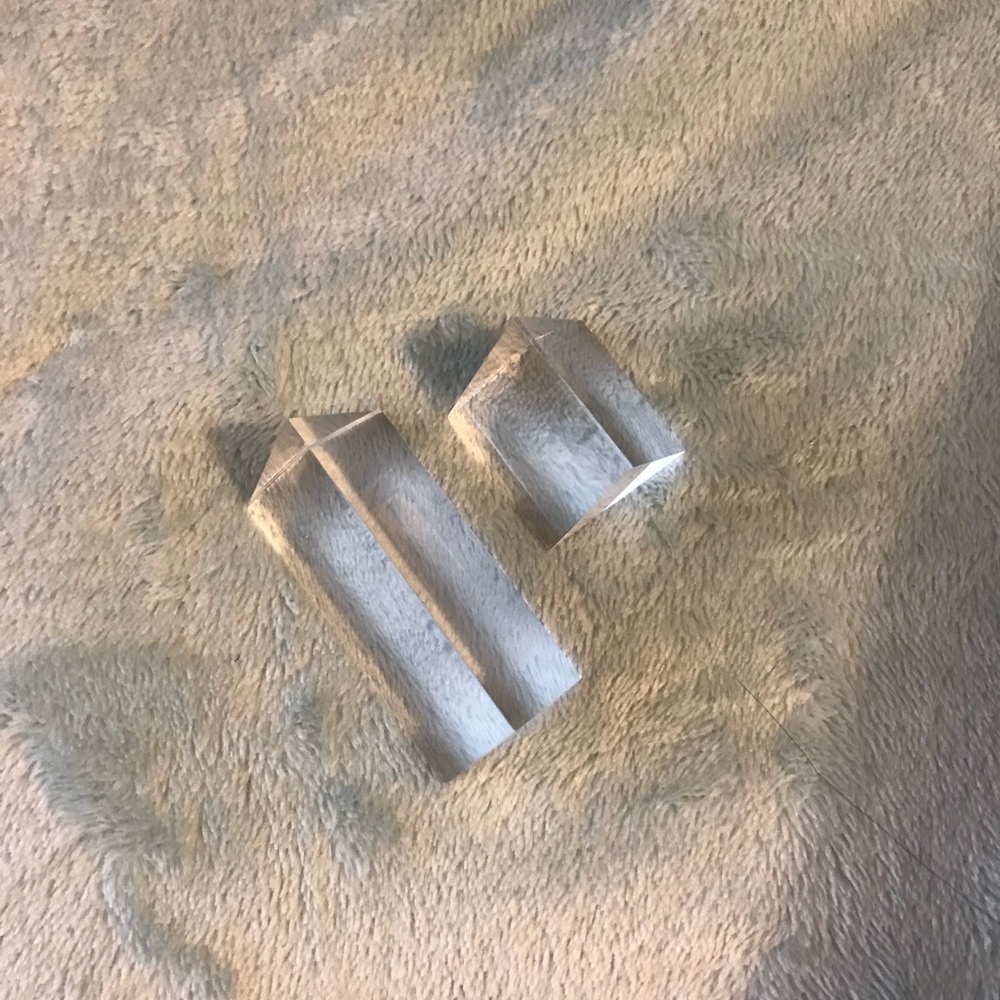 Acrylic Prism Bundle Small & Medium